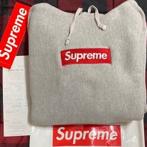 Box Logo Supreme Hoodie
